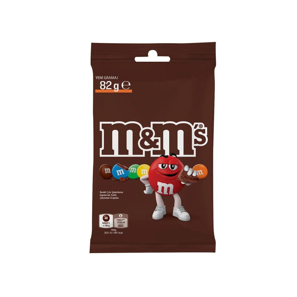 M&M's Chocolate Candy Coated Milk Chocolate 82 g