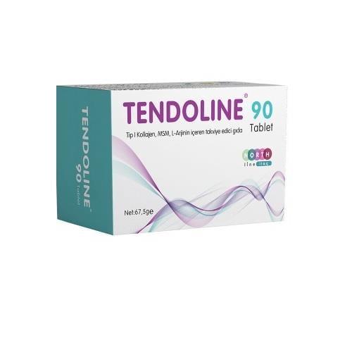 NORTHLINE Tendoline 90 Tablet - Collagen Supplement for Joint Health & Mobility NORTHLINE Tendoline 90 Tablet - Joint Health Collagen Supplement dietary supplement, collagen supplement, joint health support, MSM supplement, L-Arginine supplement, Bromelain, Rutin, Turmeric extract, joint health, mobility support, healthy skin, hair, and nails, anti-inflammatory, antioxidant, wellness, vitality