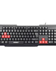 Everest Gaming Keyboard KB-G7 ARMOR - USB Q Layout, 50M Click Life, Compatible with Windows, IOS, Linux - view 2