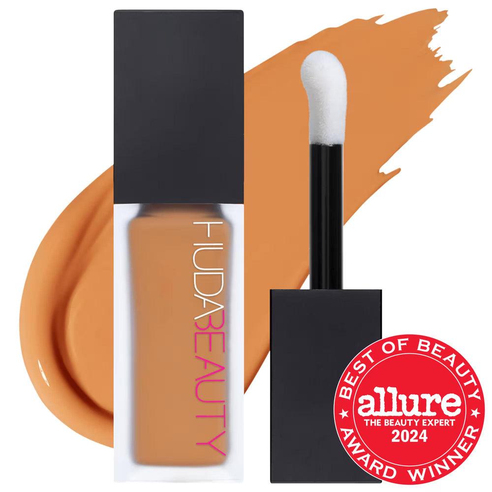 Huda Beauty #FauxFilter: Waterproof Matte Concealer - Full Coverage, Long Lasting, Vegan, Cruelty-Free - Conceal Dark Circles & Blemishes Huda Beauty Waterproof Matte Concealer | Full Coverage & Long Lasting waterproof concealer, matte concealer, full coverage concealer, vegan concealer, cruelty-free concealer, long lasting concealer, non-comedogenic concealer, concealer for oily skin, best waterproof concealer, fragrance-free concealer, concealer, makeup, face makeup, blemish concealer, dark circle conceal