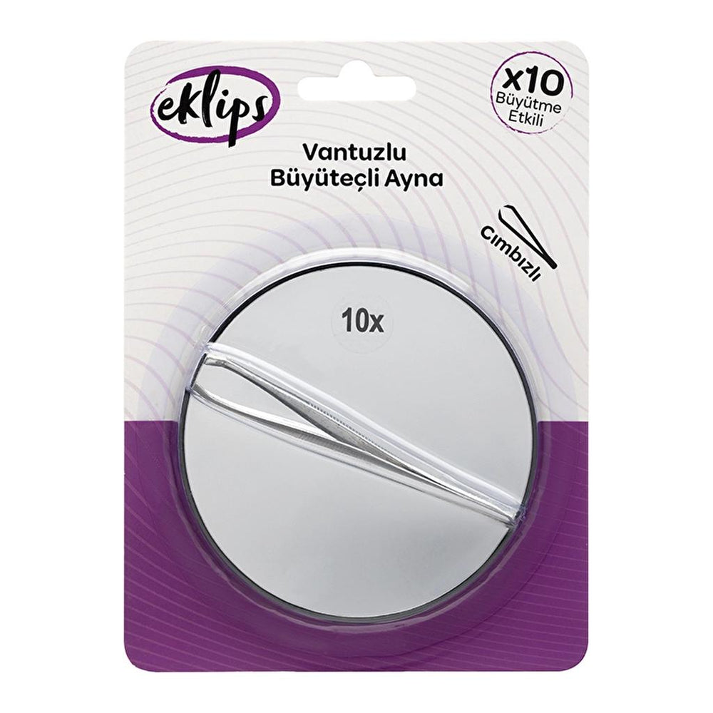 Eklips Suction Mirror & Tweezers Set for Precise Grooming