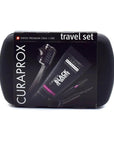 Curaprox Black Is White Travel Set for Gentle Whitening