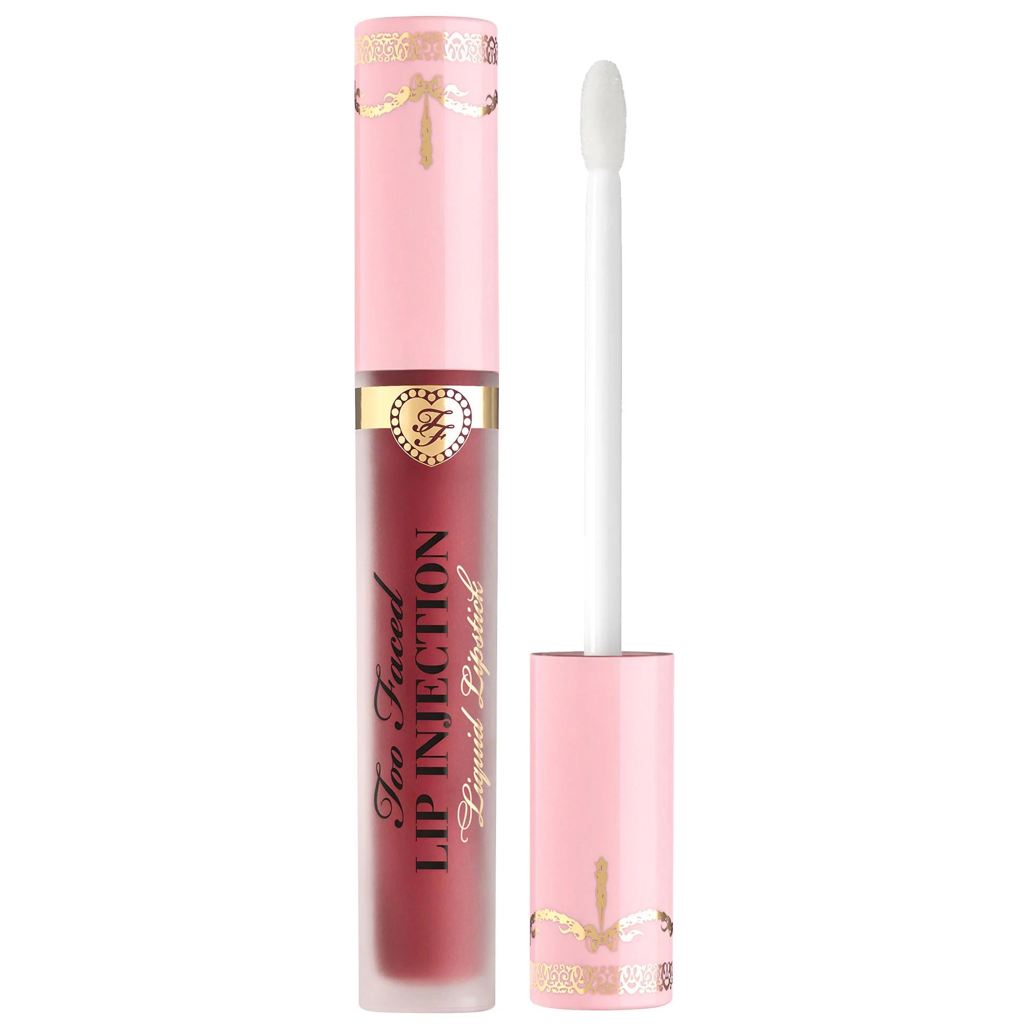 Lip Injection: Power Plumping Cream Liquid Lipstick - Full Coverage, Long-Wearing, Demi-Matte, Cruelty-Free Lip Color Lip Injection Plumping Liquid Lipstick - Full Coverage & Long-Lasting Liquid lipstick, Plumping lipstick, Demi-matte lipstick, Long-wearing lipstick, Moisturizing lipstick, Cruelty-free lipstick, Rosehip oil lipstick, Pomegranate flower lipstick, Full coverage liquid lipstick, Lip plumping cream lipstick, Lip color, Lip makeup, Cosmetics, Beauty, Volumizing lipstick, Hydrating lipstick, Non-