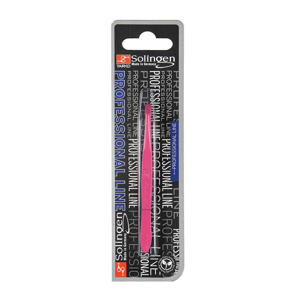 Solingen 7345 Colored Slant Tweezers for Precision Grooming