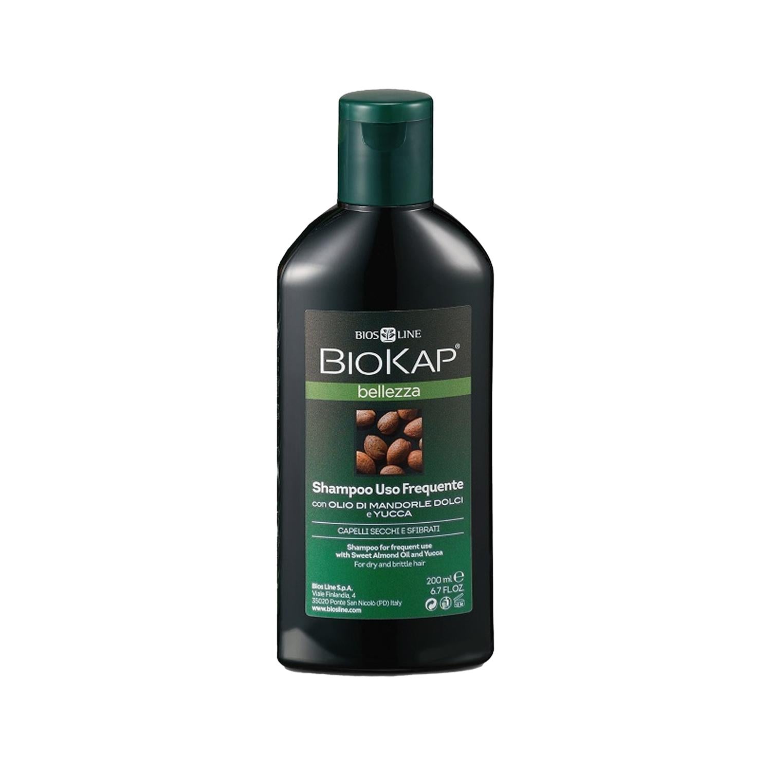 Biokap Bellezza Shampoo for Frequent Washing - Gentle Hair Care, 200ml Biokap Bellezza Shampoo - Gentle Hair Care for Frequent Washing Biokap Bellezza Shampoo, Frequent washing shampoo, Gentle hair care, 200 ml shampoo, Affordable shampoo, Shampoo for frequent washing, Gentle shampoo, Biokap shampoo, Hair care products, Frequent washing hair care