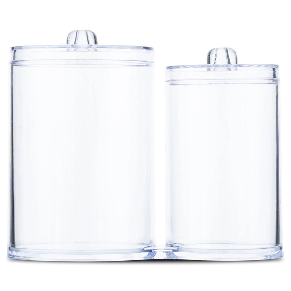 Eklips Dual Compartment Cotton Pad Holder