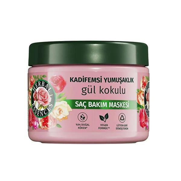 Herbal Essences Rose Hair Mask - Vegan, Cruelty-Free, Moisturizing Treatment for Dry Hair - 10.14 fl oz - image 3