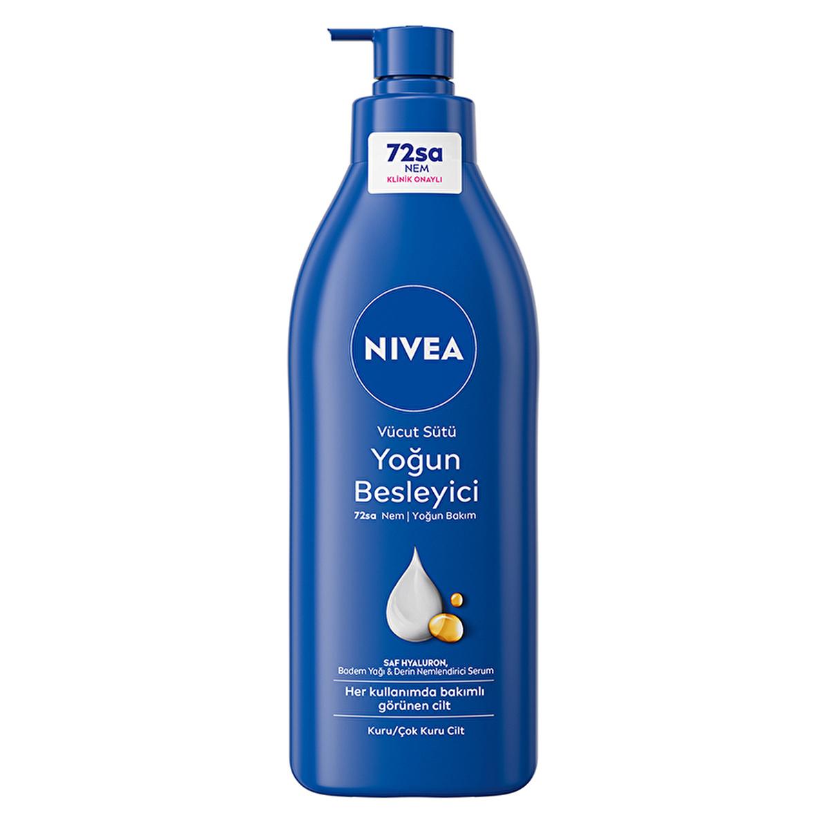 Nivea Body Moisturizer - 72 Hour Hydration for Dry Skin, Rich in E Vitamin and Almond Oil Nivea Body Moisturizer - 72 Hour Hydration Nivea Body Moisturizer, Long-lasting hydration, Dry skin care, Body lotion with E Vitamin and Almond Oil, Dermatologically tested moisturizer, Skincare for dry skin, Moisturizer for dry skin, Nivea skincare, Body care products, Hydrating body lotion, Almond Oil benefits, E Vitamin skincare, Dry skin relief, Skincare routine, Body moisturizer benefits