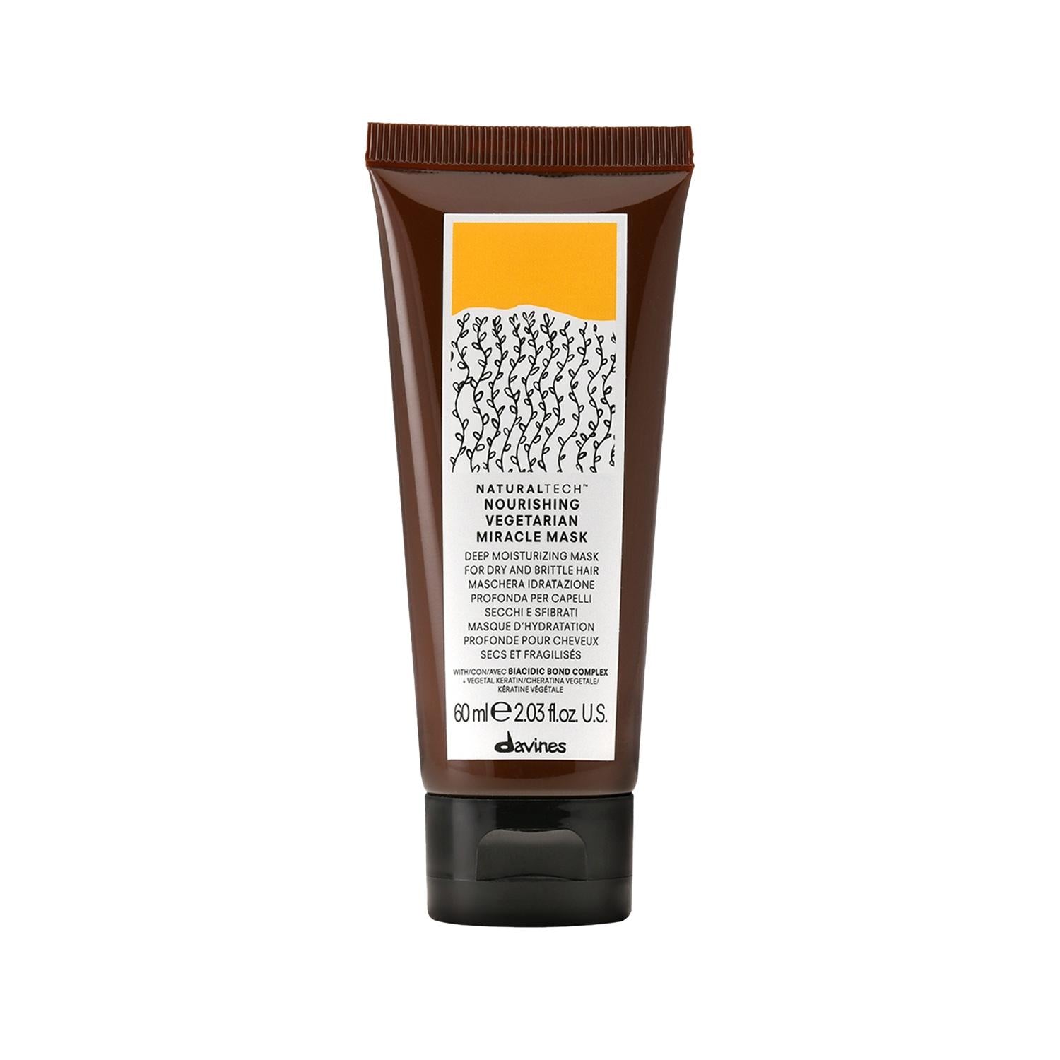 Davines Nourishing Vegetarian Miracle Mask for Dry Hair 60 ml