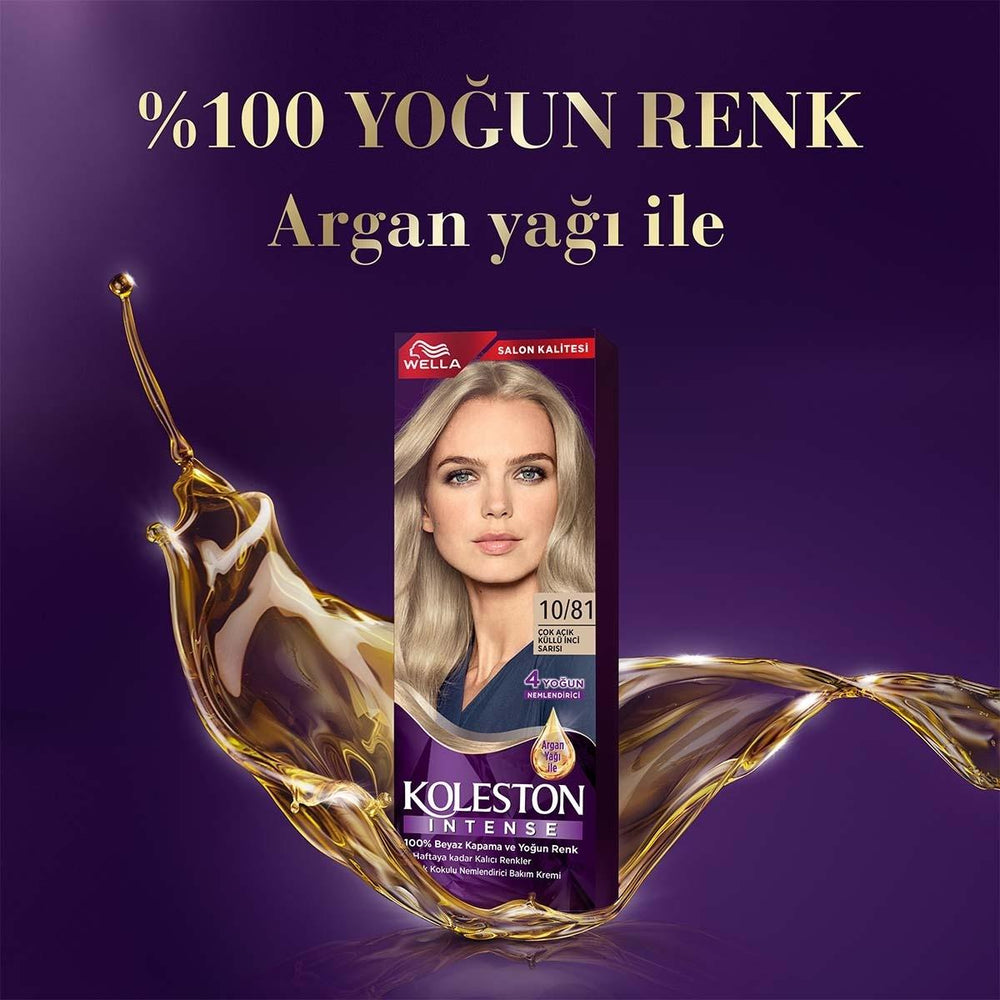 Wella Koleston Intense Ash Blonde Hair Dye: 100% Gray Coverage, Long Lasting Color, Argan Oil - Light Ash Pearl Blonde Wella Koleston Ash Blonde Hair Dye: Gray Coverage & Argan Oil hair dye, permanent hair color, gray hair coverage, argan oil hair dye, long lasting hair dye, wella koleston, ash blonde hair dye, light ash pearl blonde hair dye, hair color for gray hair, intense hair color, hair color, dye, permanent color, gray coverage, argan oil, long lasting, wella, koleston, ash blonde, light ash pearl b