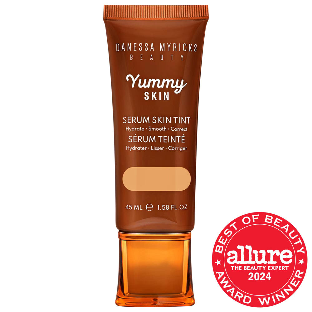 Yummy Skin Soothing Serum Skin Tint Foundation with Peptides + Ceramides - Hydrating Tinted Serum for Natural Dewy Coverage Yummy Skin Tinted Serum Foundation - Hydrating Makeup tinted serum foundation, skincare infused makeup, peptides and ceramides skincare, natural dewy coverage, clean beauty products, hydrating foundation, serum foundation, makeup with skincare benefits, vegan collagen peptides, ceramides skincare, light coverage foundation, radiant finish makeup, liquid foundation, paraben free, phthal