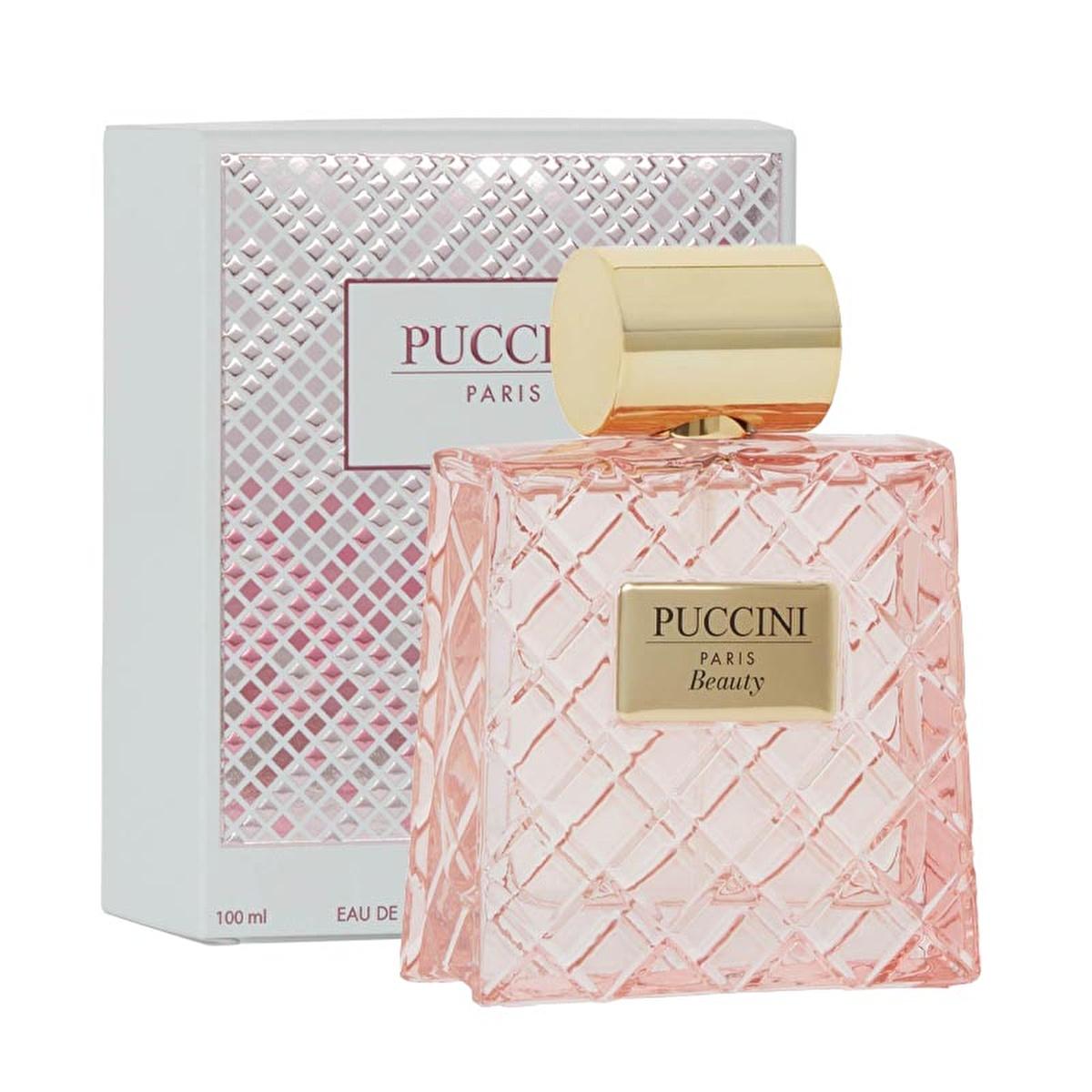 Puccini Beauty Women's EDP Perfume - 100ml Floral Fragrance, Long-Lasting Scent, Rose, Jasmine, Amber & Musk Puccini Beauty EDP: Long-Lasting Floral Perfume for Women women's perfume, EDP perfume, floral perfume, long-lasting perfume, Puccini Beauty perfume, rose and jasmine perfume, fruity floral perfume, amber and musk perfume, perfume, fragrance, women's fragrance, Eau de Parfum, floral scent, long lasting scent, rose, jasmine, amber, musk, mandarin, bergamot, plum, peach, pineapple, blackcurrant, oakmos