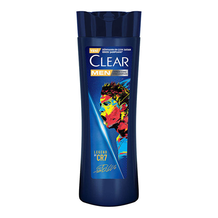 Clear Men Shampoo Legend by CR7 Cristiano Ronaldo - 350ml | Limited Edition - Shampoo