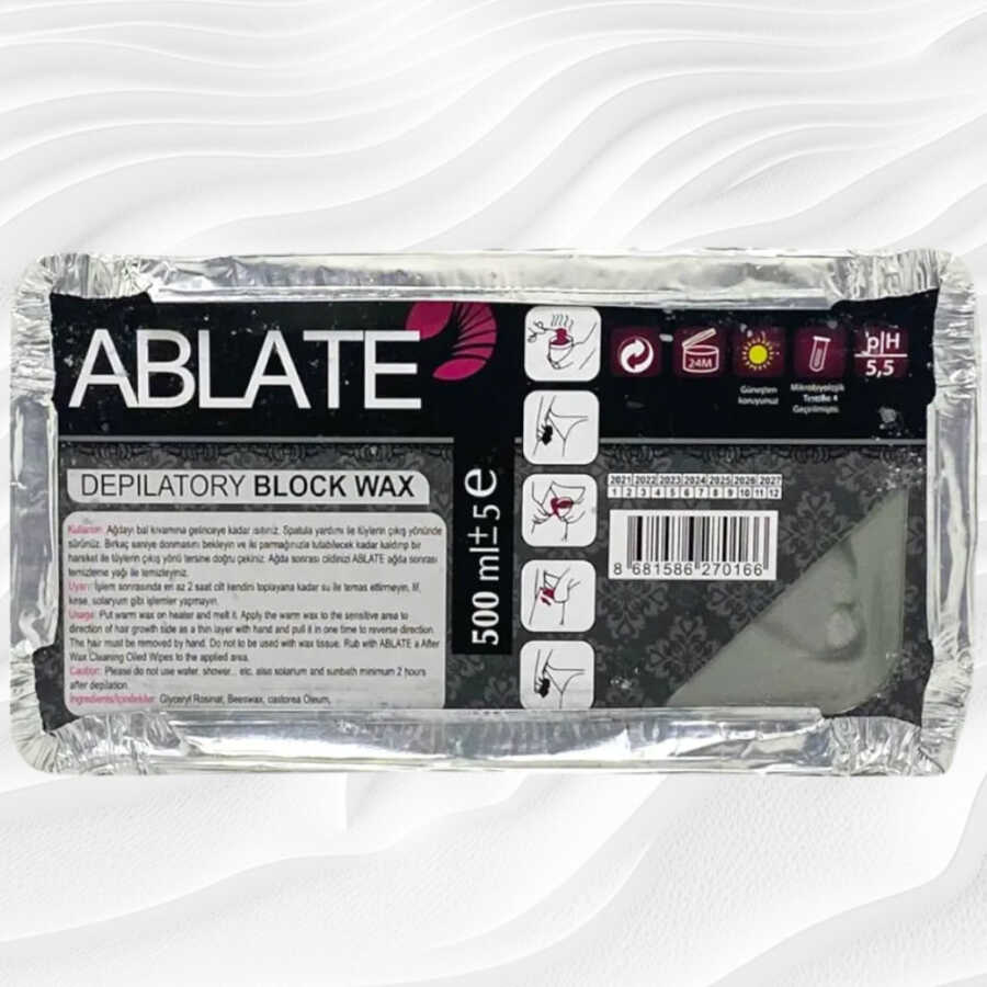 Ablate Silver Hard Wax for Smooth Skin 500 ml