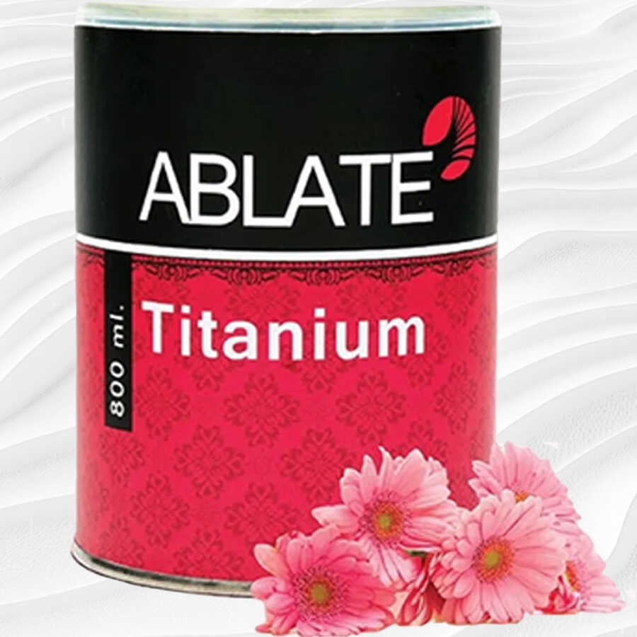 Ablate Titanium Powdered Canned Wax for Smooth Skin 800 ml