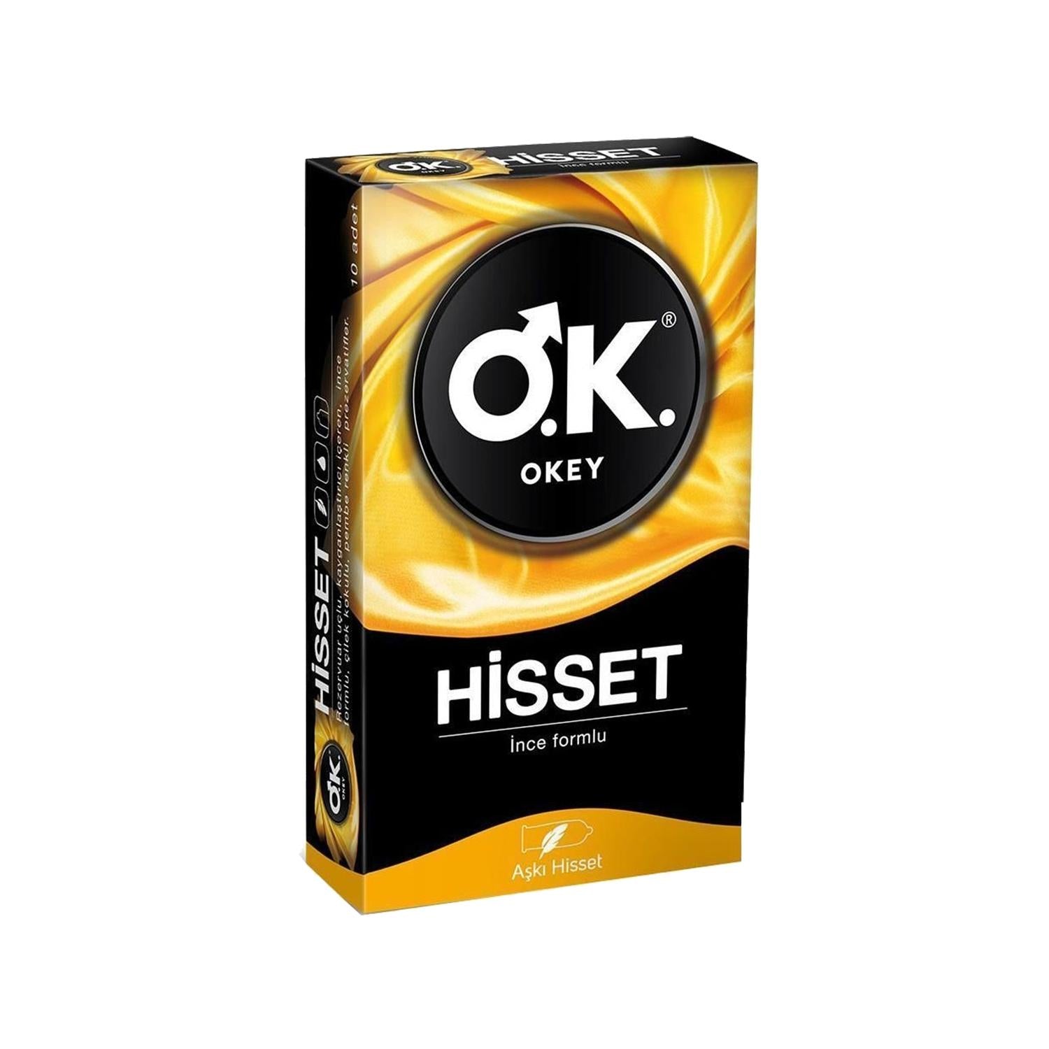 Okey Hisset Condoms - 10 Count Pack for Enhanced Intimacy and Protection Okey Hisset Condoms for Safe Intimacy condoms, Okey Hisset condoms, sensitive condoms, adult protection, intimacy safety products, contraception, safe intimacy, pleasure condoms, adult health products, relationship essentials