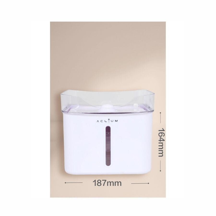 Aclium Automatic Pet Water Fountain Quiet 2.4L