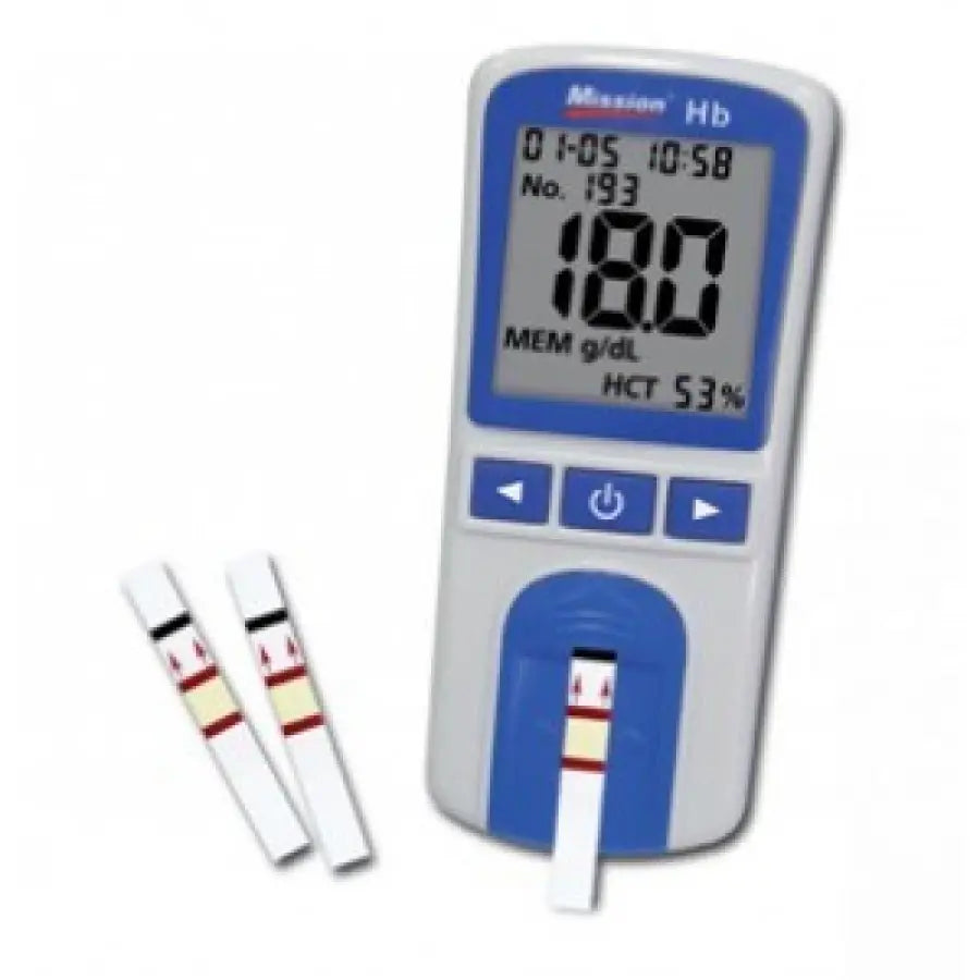 Acon Mission Hemoglobin & Hematocrit Meter for Rapid Testing