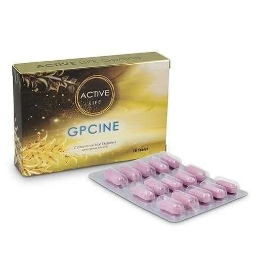 Active Life Gpcine Dietary Supplement with Bilberry 15 Tablets