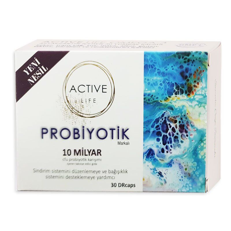 Active Life Probiotic 10 Billion CFU Daily Support 30 Capsules