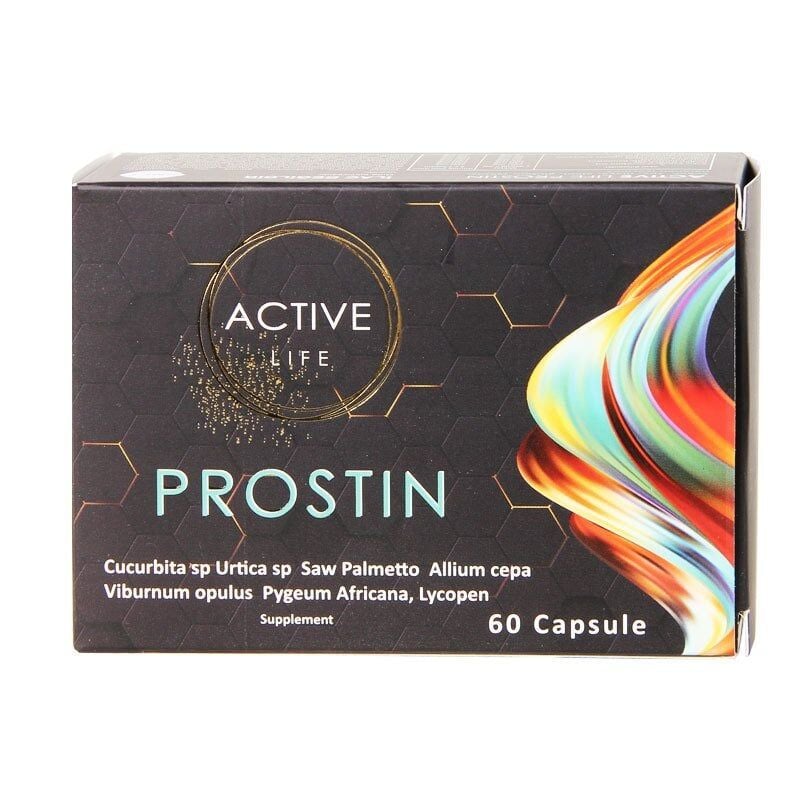 Active Life Prostin Dietary Supplement with Pumpkin Seed 60 Capsules