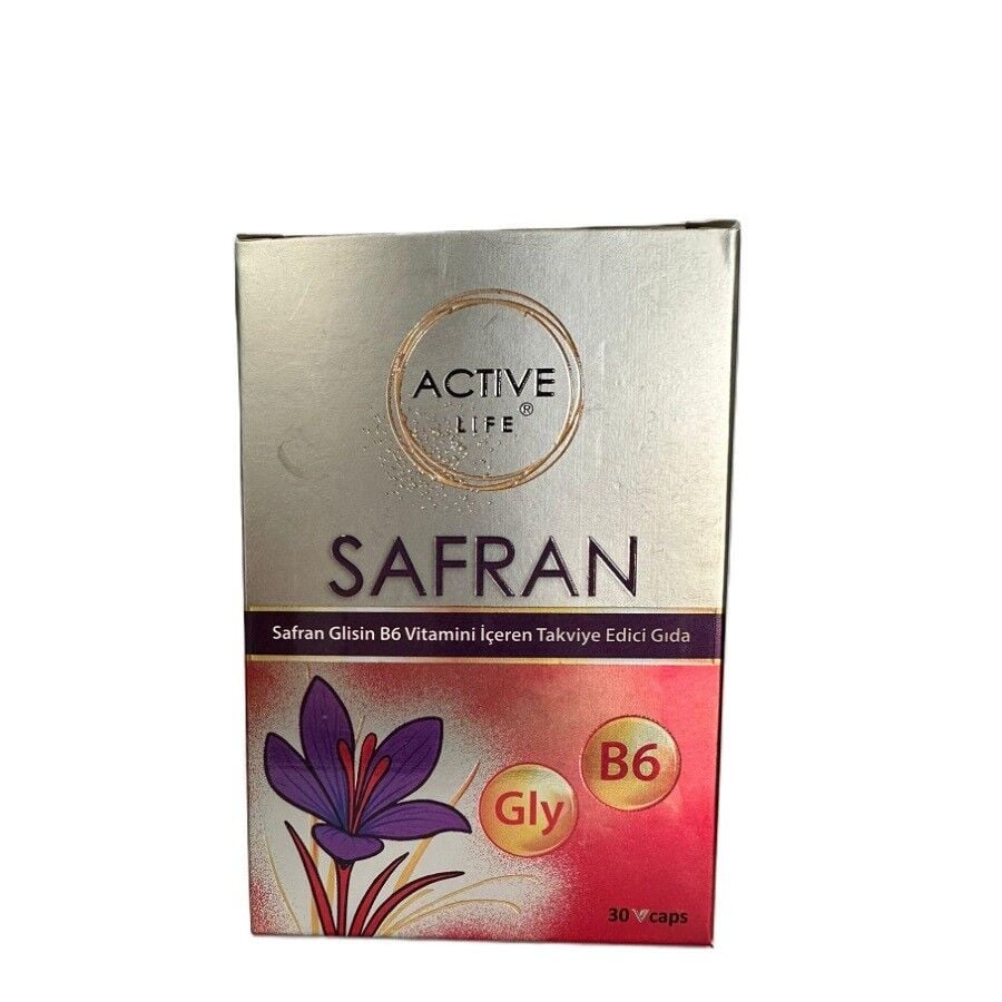 Active Life Saffron Extract Dietary Supplement 30 Capsules