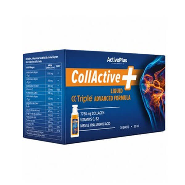 Active Plus Collagtive Liquid Shot Collagen & Vitamins 30 Vials