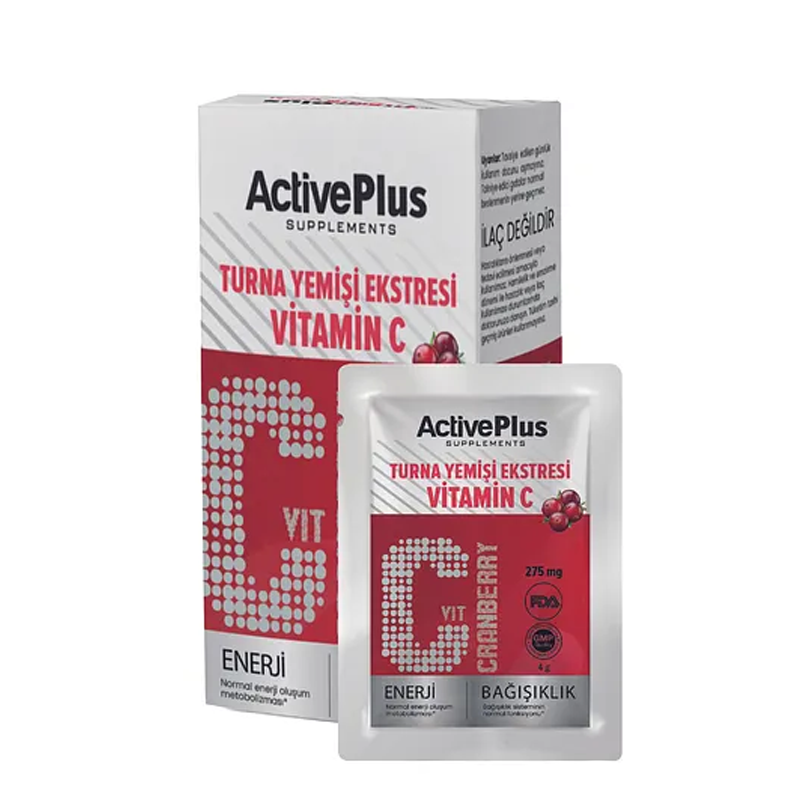 Active Plus Cranberry &amp; Vitamin C Supplement 10 Sachets