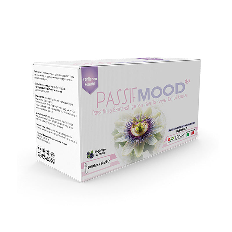 Active Plus PassifMood Liquid Supplement with Passiflora 20 Vials