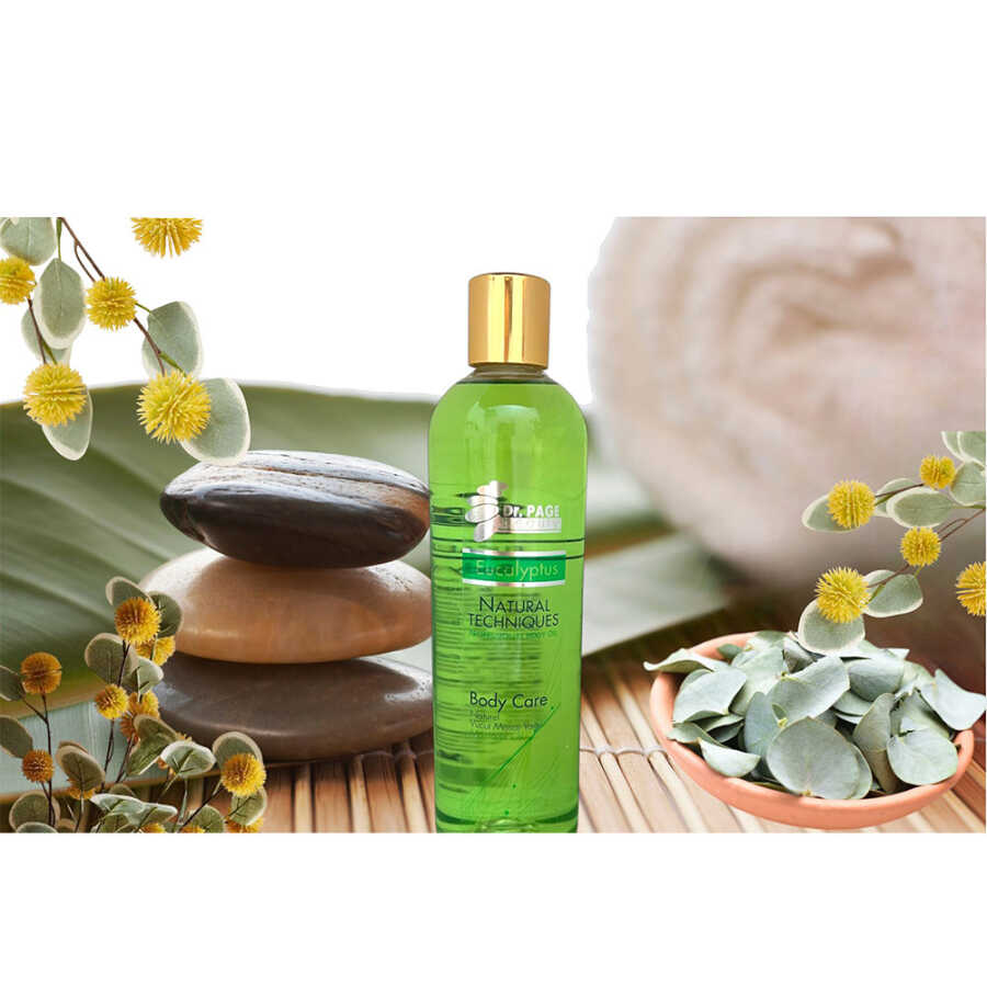 Dr.Page Eucalyptus Body Care Oil for Relaxing Massage 400 ml