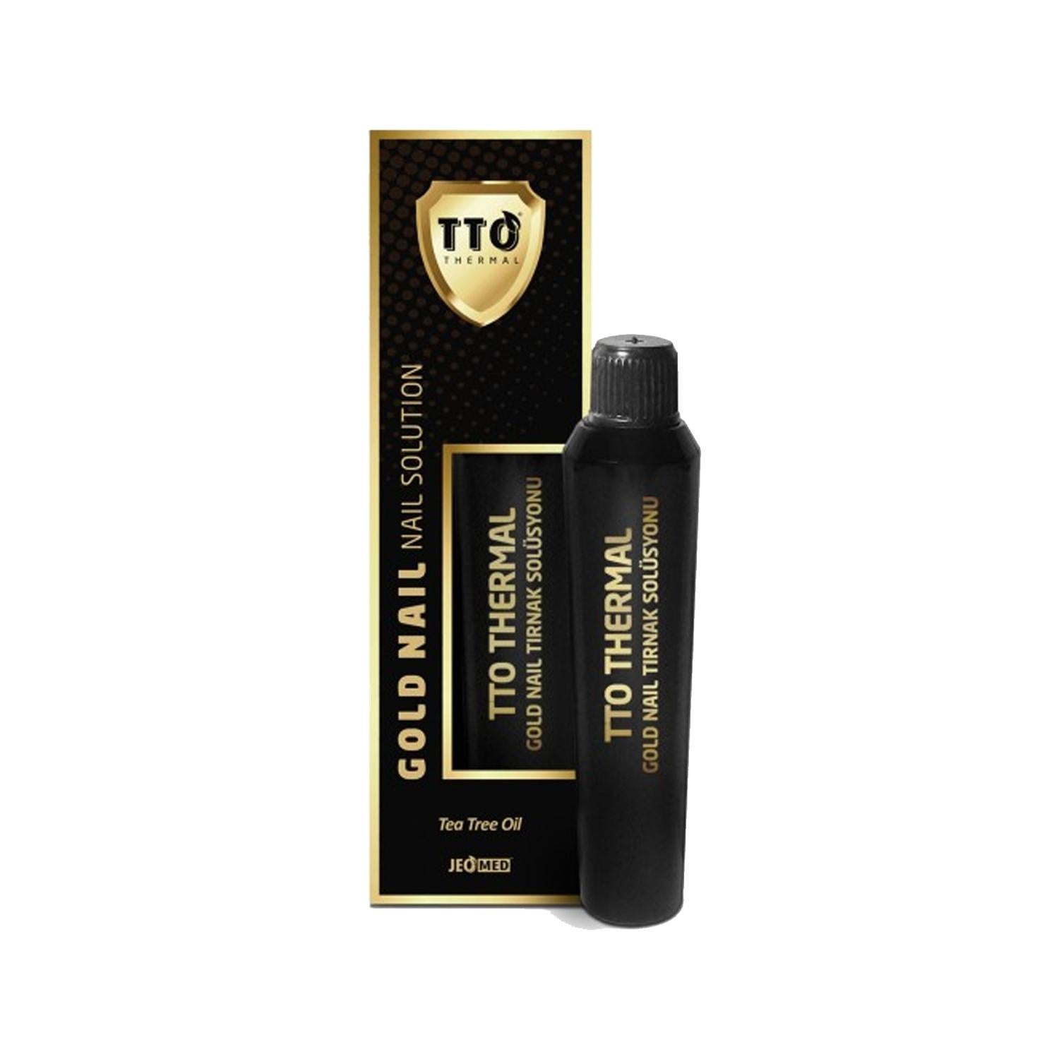 TTO Thermal Gold Nail Solution 15ml - Luxurious Nail Care Experience TTO Thermal Gold Nail Solution 15ml nail solution, TTO Thermal Gold, nail care product, beauty product, nail health, luxurious nail care, premium nail care, gold nail solution, 15ml nail solution