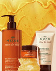 Nuxe Reve de Miel: Gentle Face & Body Wash Gel - Natural Honey & Sunflower Cleanser for Dry, Sensitive Skin - 400ml Nuxe Reve de Miel Face & Body Wash - Dry, Sensitive Skin face and body wash, dry sensitive skin cleanser, natural face wash, moisturizing body wash, honey sunflower skincare, gentle cleansing gel, nuxe reve de miel, hydrolipid barrier, sensitive skin body wash, natural skincare, face wash, body wash, dry skin, sensitive skin, honey, sunflower, natural ingredients, gentle cleanser, moisturizing