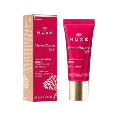 nuxe merveillance lift eye cream jar, nuxe eye cream application, nuxe merveillance lift eye cream ingredients Nuxe Merveillance Lift Eye Cream - Moisturizing & Firming | 15 ml Nuxe Merveillance Lift Eye Cream - Reduces Wrinkles nuxe, eye-cream, anti-aging, wrinkle-reduction, moisturizing, firming, peptides, youthful-skin, eye-care, ai-generated