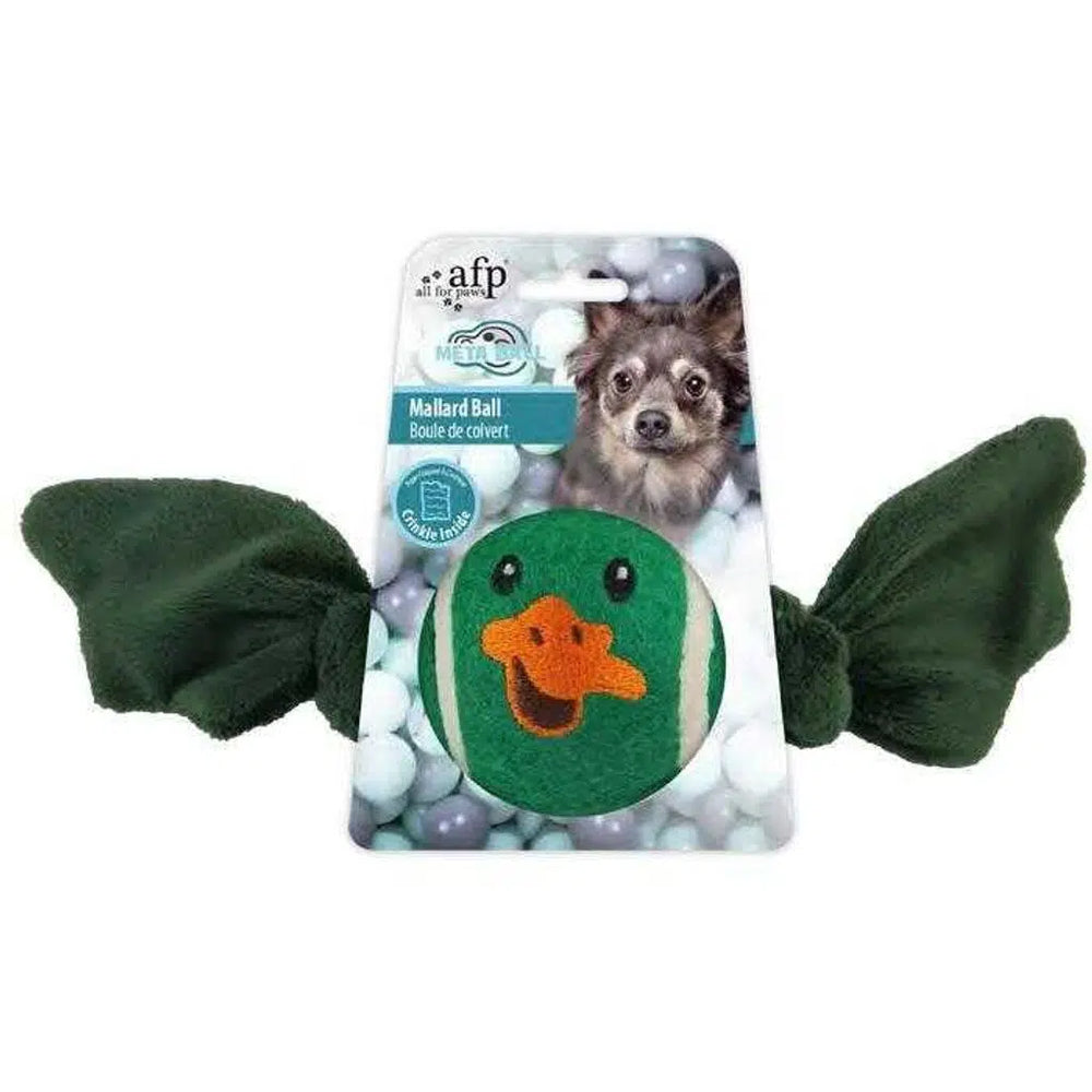 AFP Meta Ball Duck Interactive Dog Toy 20x14x1.5 cm