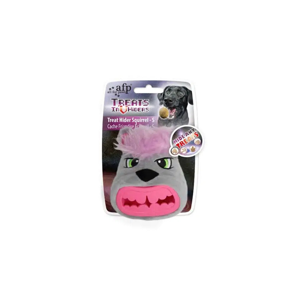 Afp Squirrel Head Reward Dog Toy 12x8x4.5 cm