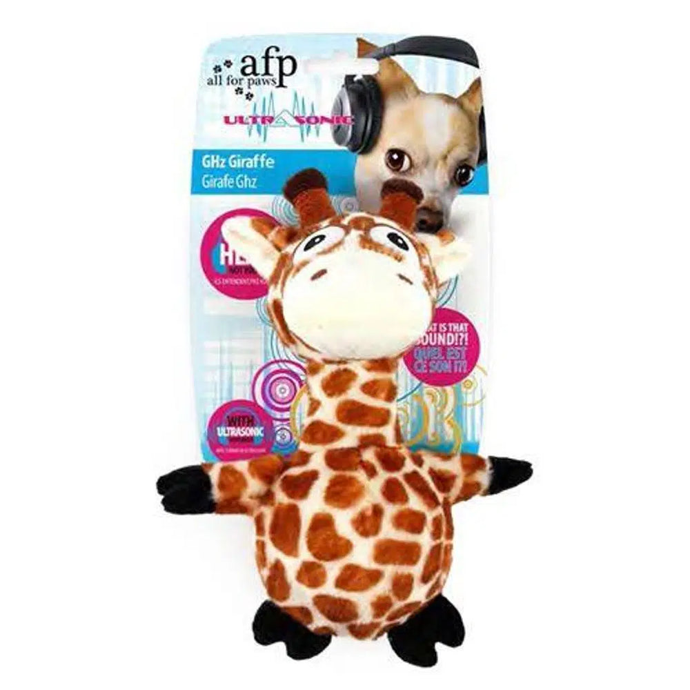 Afp Ultrasonic Giraffe Plush Dog Toy 23.5x17x8.5 cm