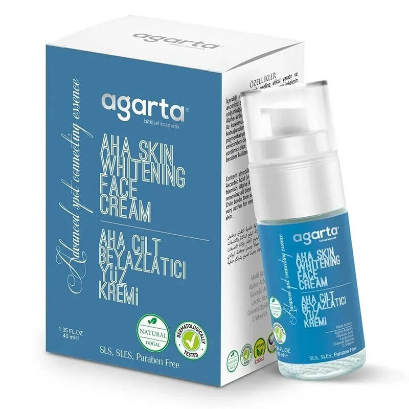 Agarta AHA Brightening Face Cream with Glycolic Acid 40 ml