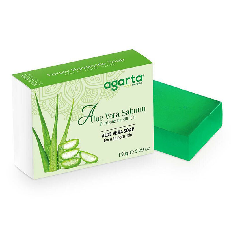 Agarta Aloe Vera Natural Soap for Sebum Balance 150g