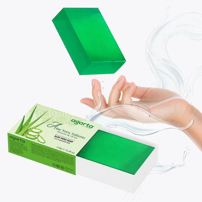 Agarta Aloe Vera Natural Soap for Sebum Balance 150g