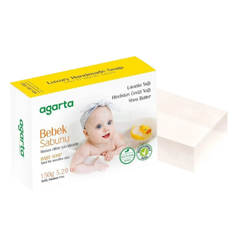 Agarta Natural Baby Soap with Lavender & Shea Butter 150g