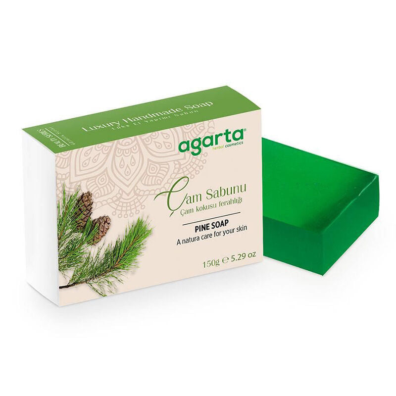 Agarta Natural Pine Soap Purifying Cleansing Bar 150g