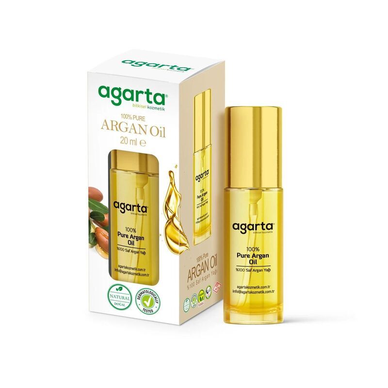 Agarta Natural Argan Oil Nourishing Face & Hair Treatment 20 ml
