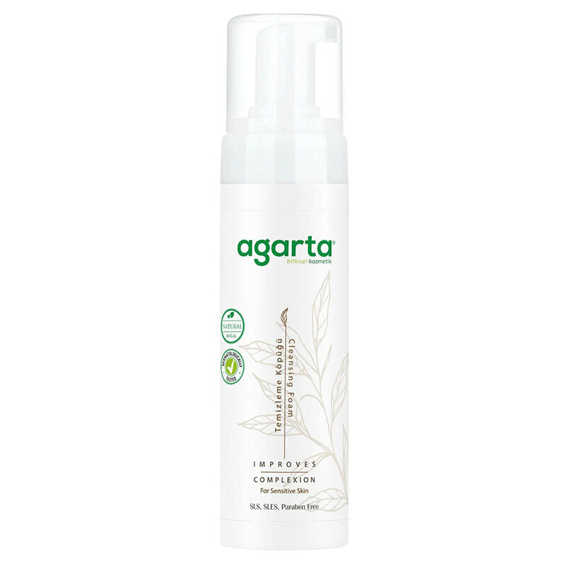 Agarta Natural Cleansing Foam for Deep Hydration 225 ml
