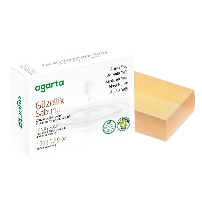 Agarta Natural Beauty Soap with Lavender &amp; Coconut Oil 150g