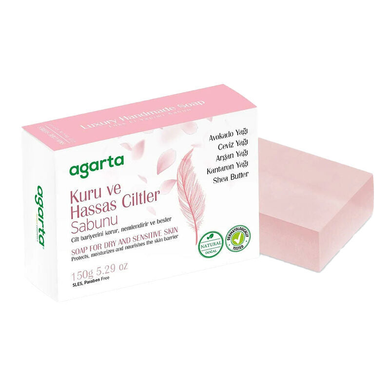 Agarta Natural Soap for Dry & Sensitive Skin 150g