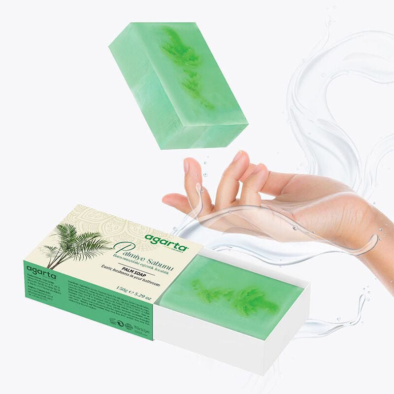 Agarta Palm Oil Soap Natural Purifying Cleanser 150g