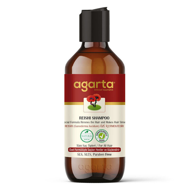 Agarta Reishi Mushroom Shampoo for Shiny Hair 400 ml