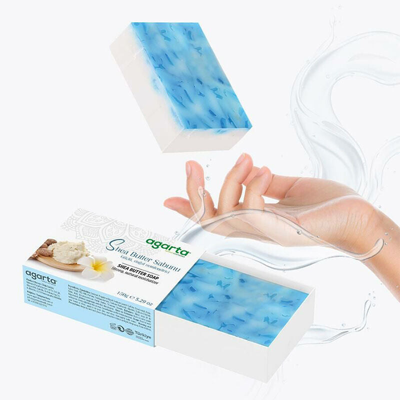 Agarta Shea Butter Natural Soap for Face & Hair 150g