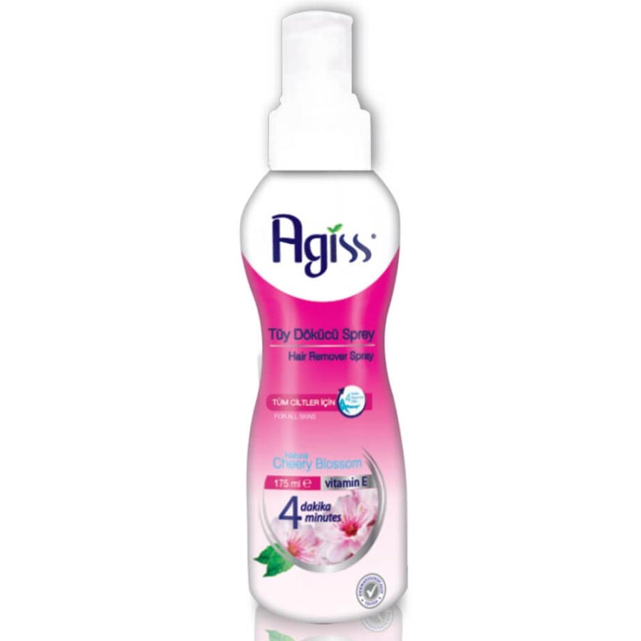 Agiss Hair Removal Spray for All Skin Types with Vitamin E 175ml