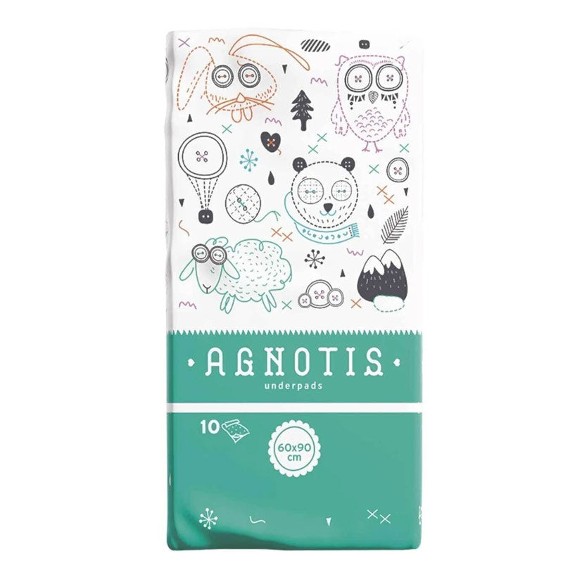 Agnotis Disposable Changing Pads for Diaper Changes 10 Pack